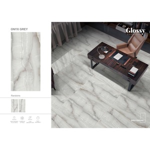 Matériaux de construction 60x120 Porcelaine émaillée Carreaux de sol de luxe Aspect marbre Carreaux Sol Maison Carreaux en dalle de porcelaine brillante - Product Image 5