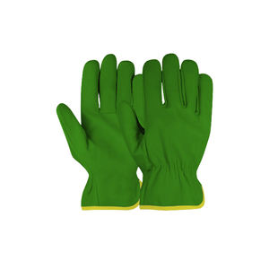 Guantes de seguridad de alta calidad 100% para camiones y vehículos, guantes de cuero para Conductor, guantes de cuero ligeros con respaldo de algodón fresco para hombres - Product Image 5