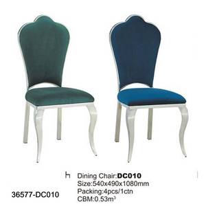 36577-DT-015-DC-024 Juego de comedor de acero inoxidable - Product Image 3