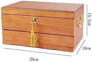 Antique Style Wooden Jewelry <b>Box</b> with Rich Wood Texture Customized Design & Capacity <b>for</b> Retail <b>Gift</b> Shops & Bulk Supply India - Product Image 2