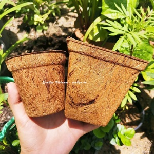Made of Coconut <b>Plant</b> Fibers <b>for</b> Coco Coir <b>Pots</b> Fiber/ Coconut <b>Plant</b> <b>Pot</b> Can Customized Size and Packing From Eco2go Vietnam - Product Image 5