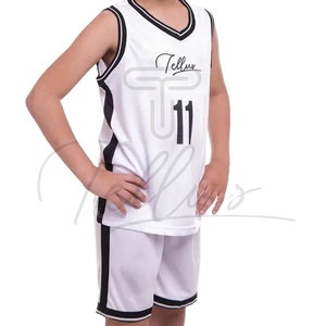 Uniformes de Baloncesto Personalizados de Alta Calidad Profesional para Niños, Ropa Deportiva Transpirable de Secado Rápido - Product Image 4