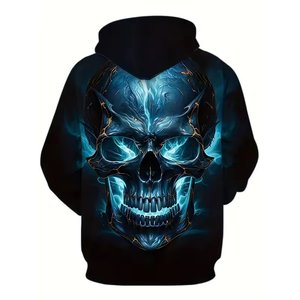 Sudaderas con capucha de sublimación personalizadas para hombres: sublimación 3D de invierno con logotipo de diseñador - Product Image 2