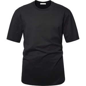 T-shirt pour homme en coton 100% premium : tissu uni de haute qualité, lourd et résistant, pour la personnalisation de la marque, vente en gros - Product Image 3