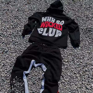 Sudadera de manga larga Traje de sudor Hecho en Pakistán Adulto Mangas largas Serigrafía Traje de sudor en BAJO MOQ - Product Image 2