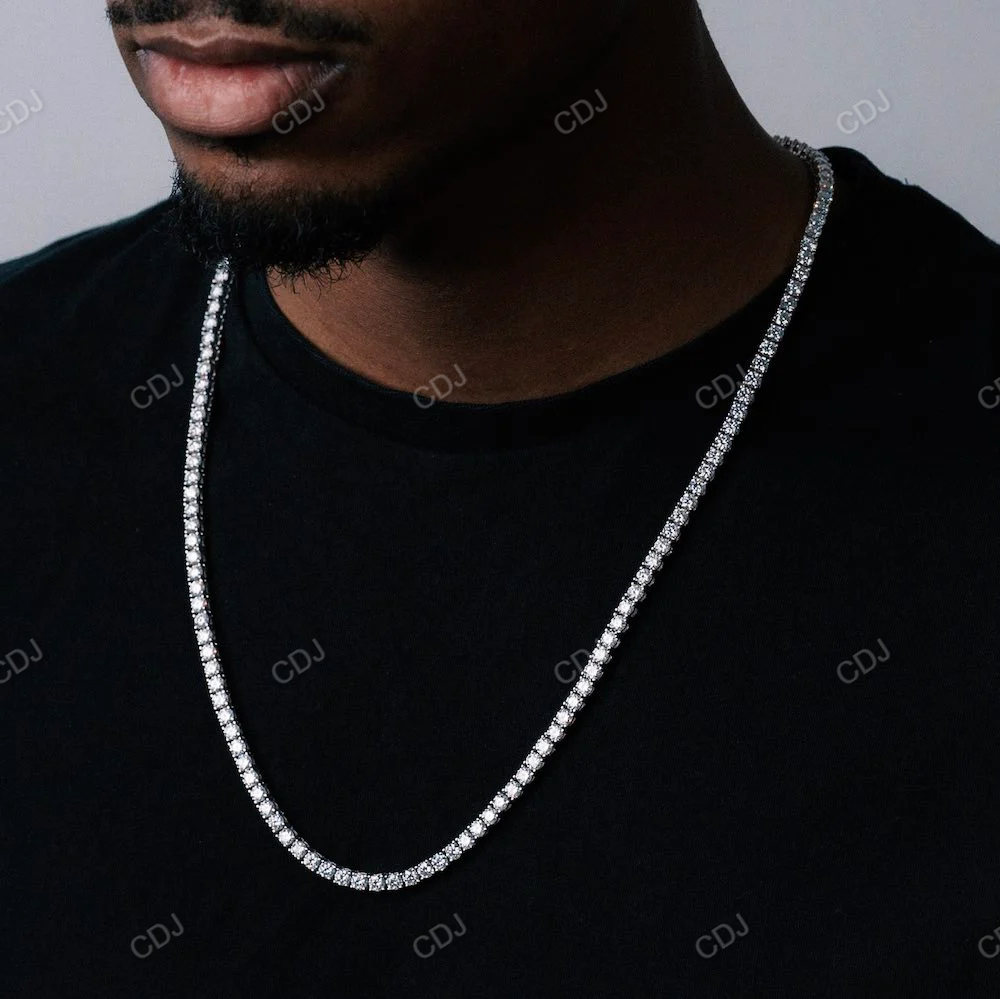 White Tennis Chain
