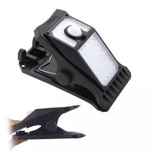 45LED güneş bahçe ışıkları <span class=keywords><strong>3</strong></span> modları hareket sensör ışıkları açık IP65 su geçirmez kablosuz güvenlik klip ışık çit güverte duvar - Product Image 4