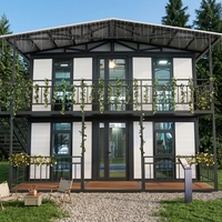 Nouvelle Conception Maison Conteneur Préfabriquée Extensible 40ft 20ft 30ft Villa Préfabriquée Maison Conteneur avec Salle de Bain Casas Prefabricadas