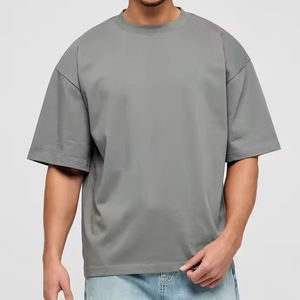 Camisetas de diseño profesional de gran tamaño para hombre, Pakistán informales para hombre de camisetas lisas, camisetas de talla grande de buena calidad para hombre - Product Image 1