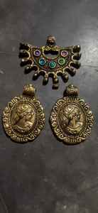 Colgantes de metal hechos a medida con piedra, para uso de diseñadores de joyería y Tiendas de Cuentas para reventa con piedras multicolor - Product Image 4