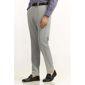 Traje y Pantalones de Vestir para Hombre, Corte Slim Fit, Color Gris Claro, Antiarrugas, MN-TR-FM23-030, con Diseño Cómodo y Ajustado - Product Image 2