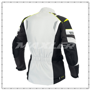 Veste en textile de moto blindé CE niveau 2 imperméable pour femmes avec doublure amovible pour toutes les saisons - Product Image 4