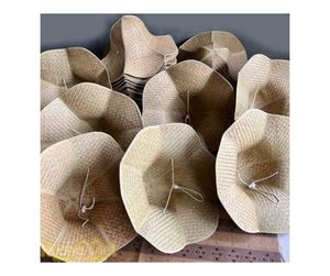 Vietnam Natural Straw <b>Hat</b> Handcrafted Summer Travel <b>Hat</b> Custom Logo Cultural Roots <b>for</b> Beach Days Casual <b>Parties</b> Mexican Flair - Product Image 1