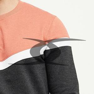 Poids lourd unisexe français éponge thermique sweat personnalisé surdimensionné col rond coton de haute qualité pour hommes pour l'hiver - Product Image 5