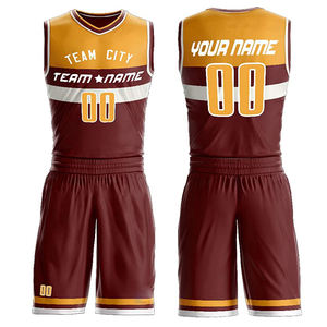 Conjunto de camisetas y pantalones cortos de baloncesto por sublimación Reversible personalizado uniforme de baloncesto para mujer nueva ropa de baloncesto para jóvenes - Product Image 5