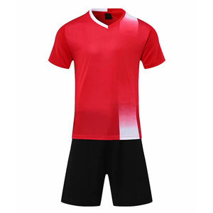 Conjunto de uniforme de fútbol 100% algodón y poliéster transpirable, ropa de verano, sublimación, precio al por mayor, 2022 - Product Image 1