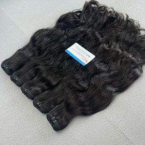 100% Virgin Cambodian Remy Human <b>Hair</b> <b>Extensions</b> Natural Wavy Straight Weft <b>Wig</b> Big Sale with Available Stock - Product Image 3