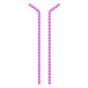 钛角重建下颌固定骨板左右24x4孔1.5毫米2.0毫米系统