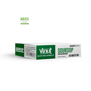 10kg Sac/Carton 100% Naturel Vinut Soursop Concentré De Frais Vietnam Soursop Autres Fournisseurs Répertoire de Boissons en Vrac - Product Image 1