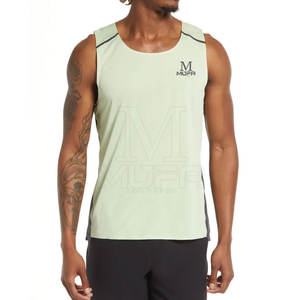 Camiseta sin mangas informal de secado rápido para hombre, ligera, nueva moda, diseño de punto, transpirable para correr, entrenamiento, uso al aire libre, de talla grande - Product Image 2