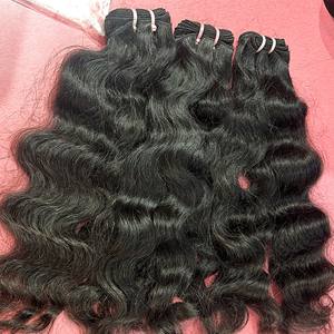 Extensiones de cabello humano de trama de piel Natural de onda de agua peruana 100 paquetes de gramos 100% cabello virgen - Product Image 2