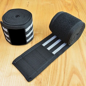 Enveloppes de genou avec sangle pour hommes et femmes, pour Squats, haltérophilie, Gym, genouillères - Product Image 5