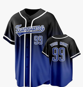 Maillots de baseball respirants confortables personnalisés noms et numéros personnalisés pour les ligues de fans d'équipes sportives - Product Image 4