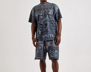 Shorts de basketball pour hommes en polyester mesh double couche, impression par sublimation intégrale de haute qualité, design personnalisé, entrejambe de 5 pouces, style hip hop - Product Image 4