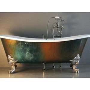 Bañeras contemporáneas de cobre de nuevo aspecto con artesanía y acabados audaces para diseños de baño sofisticados - Product Image 4