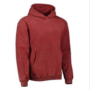 Sweat à capuche personnalisable pour hommes 100% coton Pull Acid Wash Design High Winter Clothing Acid Wash Hoodie - Product Image 4