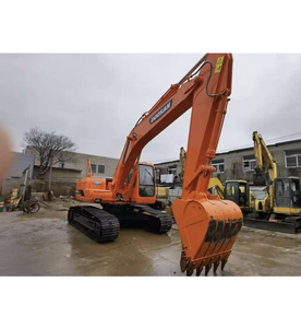 Excavadora de cadenas Doosan DH220LC-7 usada de 22 toneladas, maquinaria de ingeniería Doosan DH220 de segunda mano con certificación CE EPA - Product Image 3
