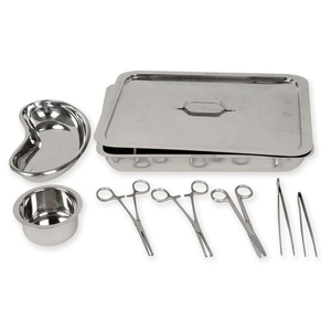 Kit de bandeja de ocho instrumentos de disección de calidad superior, gran oferta, base quirúrgica veterinaria, fuente de alimentación eléctrica, calidad de exportación - Product Image 5