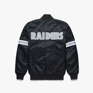 Chaqueta de satén Premium Starter Raiders para el mejor estilo y la comodidad Chaqueta de satén Raiders Chaqueta de inicio - Product Image 2