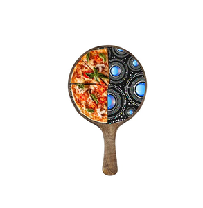 Venta al por mayor plato de pizza italiano único para restaurante hecho a mano en el mejor producto de Venta caliente - Product Image 2