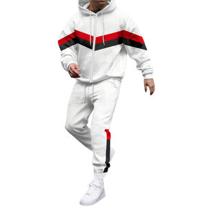 Ensemble de survêtement d'hiver pour homme, vêtements de sport chauds - Product Image 2