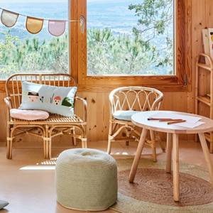 Sofás de asiento de bebé de ratán de alta calidad, sofá cama cómodo y encantador para niños pequeños listos para enviar - Product Image 6