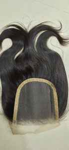 Máquina de cierre de encaje de cabello humano recto de 28 pulgadas de alta calidad, doble trama, precios bajos, exportadores indios, extensión de cabello - Product Image 2