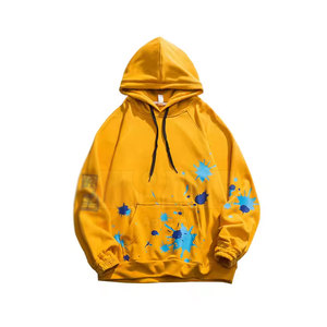 Sudadera con Capucha Personalizada con Logotipo, Impresión Puff, Sólida, Informal, de Invierno, de Alta Calidad para Hombre - Product Image 4