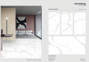 กระเบื้องลายไม้กลางแจ้งความแข็งแรงสูง600x1200 8มม. - Product Image 3