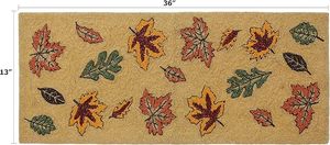 Handmade Elegant Leaf Design Cotton <b>Beaded</b> Runner <b>Placemat</b> Luxury Christmas Decorative Dining Table Mat Weddings Special - Product Image 6