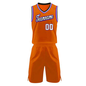 Uniforme de basket-ball unisexe de haute qualité, taille plus, été, séchage rapide, respirant, antibactérien, nom d'équipe personnalisé, manches longues - Product Image 6