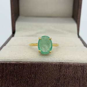 Moissanite Natural corte ovalado 925 plata esterlina diseño romántico anillo mujer chica boda compromiso fiesta regalo al por mayor a granel - Product Image 1