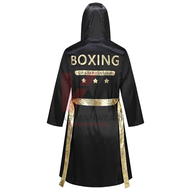 Mens Adult Halloween Boxing Costume Boxing Robe Set for Fight Night Party and Themed Events Boxing Gown