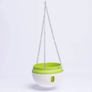 Cerámica colgante decoración del hogar recubierto PP cestas colgantes cuencos vivero macetas soporte herramientas de jardinería decoración paquete perchas colgantes - Product Image 3