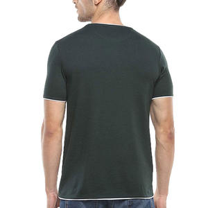 T-shirts décontractés 100% coton pour hommes-Impression numérique Logo personnalisé Service OEM Tissu respirant Couleurs et tailles personnalisées - Product Image 4