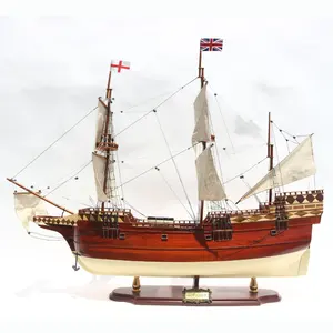 MAYFLOWER BRITISH TALL SHIPS木製モデルボートハンドクラフト2023 _ ベトナム製高品質製品