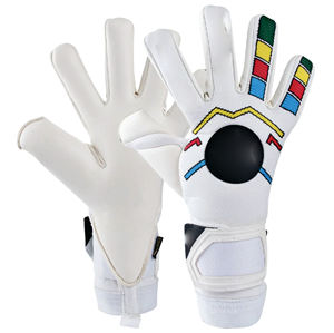 2025 gants de gardien de but en cuir professionnel 4mm respirant antidérapant réglable Protection complète des doigts prix raisonnables - Product Image 1