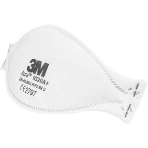 Respirateur jetable 3M 9320A + P2/FFP2 5 couches de conception à pli plat anti-poussière confortable et fiable Protection respiratoire - Product Image 5