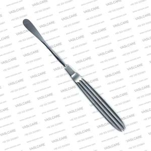 Obwegeser Periosteal Elevador Curva completa 7mm de ancho, longitud total 200mm Herramienta de cirugía plástica de acero inoxidable alemán Vaslcare - Product Image 4