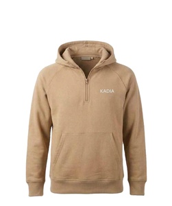 Soldes d'usine : Sweat à capuche homme hiver épais 100 % coton, coupe ample oversize, couleur unie, écologique, avec poche - Product Image 5